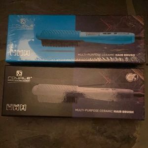 Multipurpose ceramic hair brush